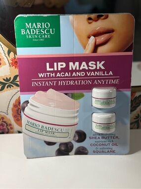 Mario Badescu Lip Mask Duo - With Açaí and Vanilla